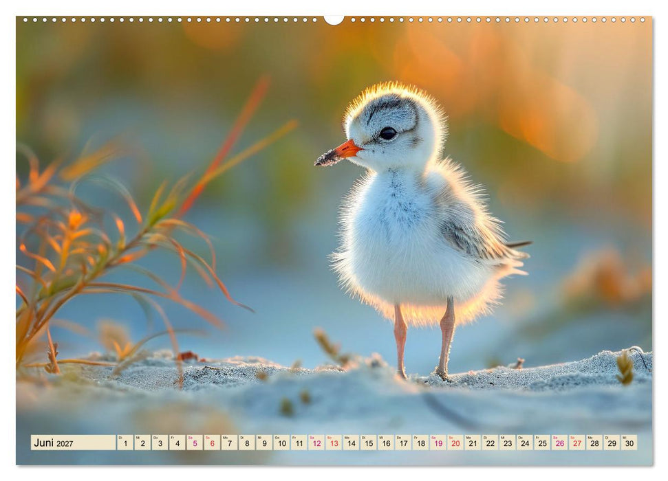 Strandläufer - immer flink unterwegs (CALVENDO Premium Wandkalender 2027)