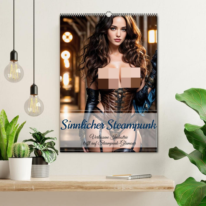 Sinnlicher Steampunk (CALVENDO Wandkalender 2027)