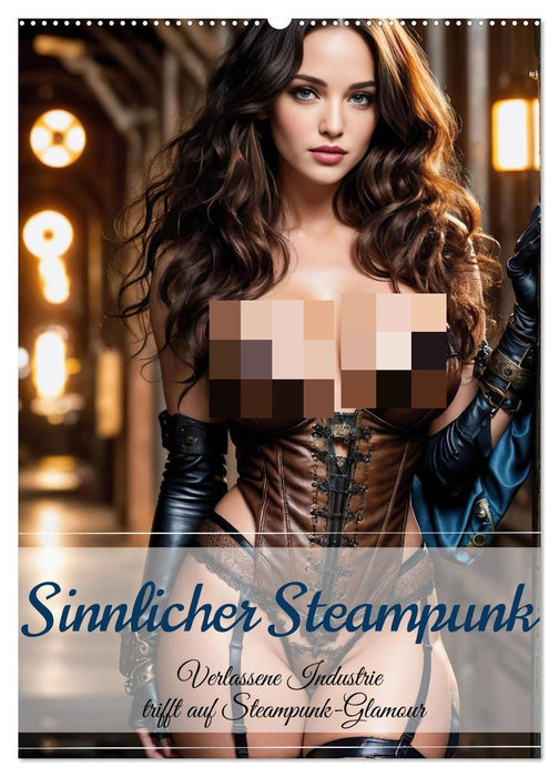 Sinnlicher Steampunk (CALVENDO Wandkalender 2027)