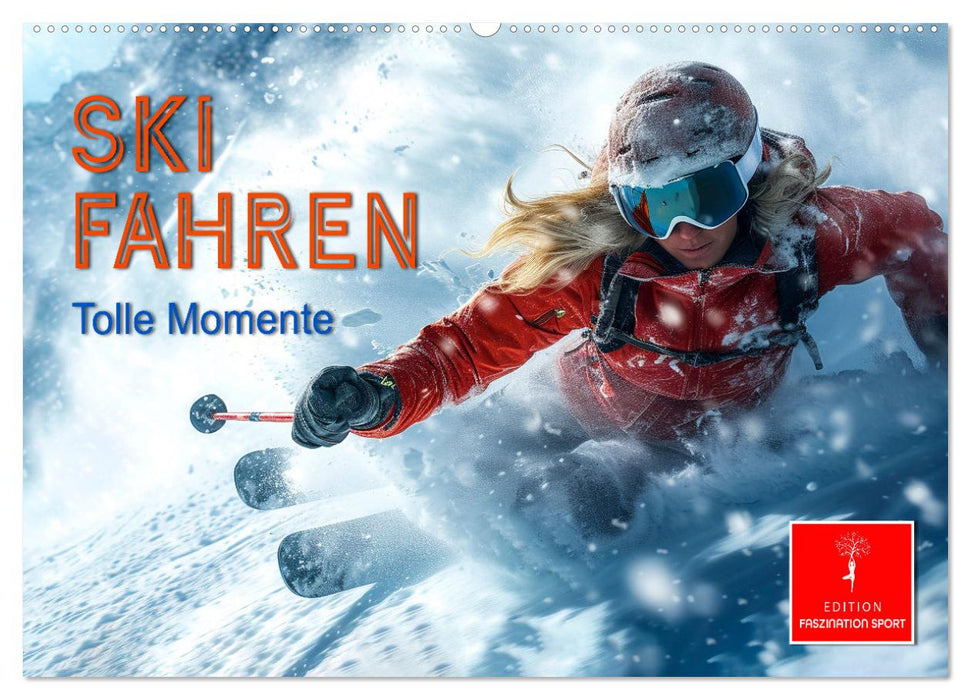 Skifahren - tolle Momente (CALVENDO Wandkalender 2027)