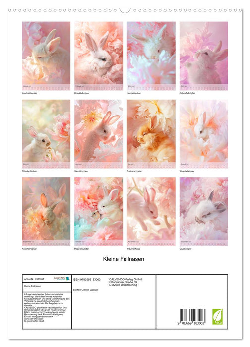 Kleine Fellnasen (CALVENDO Premium Wandkalender 2027)