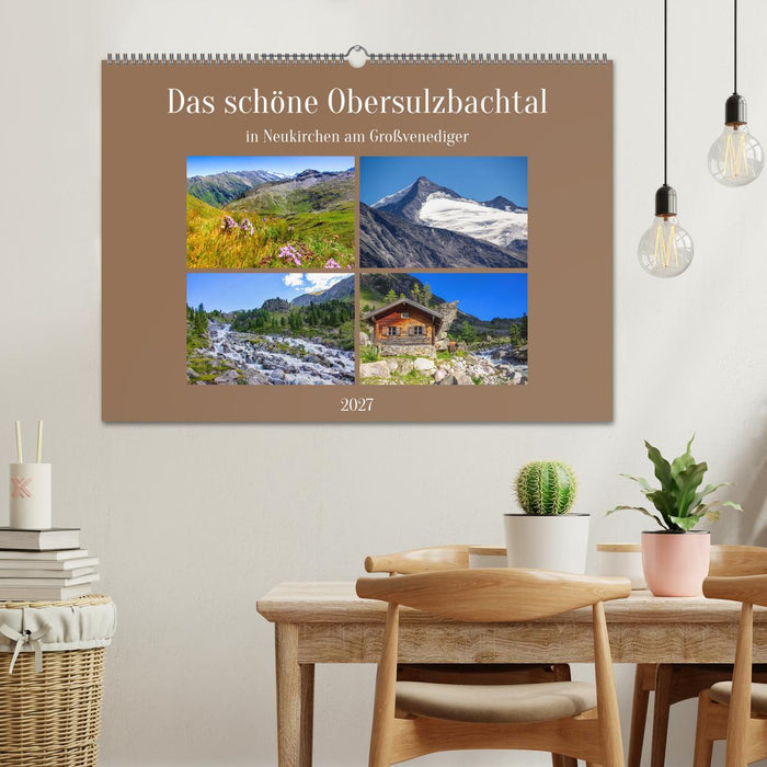 Das schöne Obersulzbachtal (CALVENDO Wandkalender 2027)