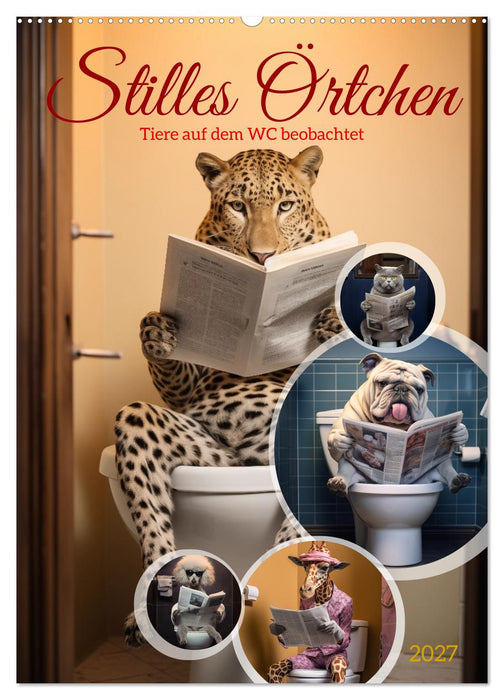 Stilles Örtchen (CALVENDO Wandkalender 2027)