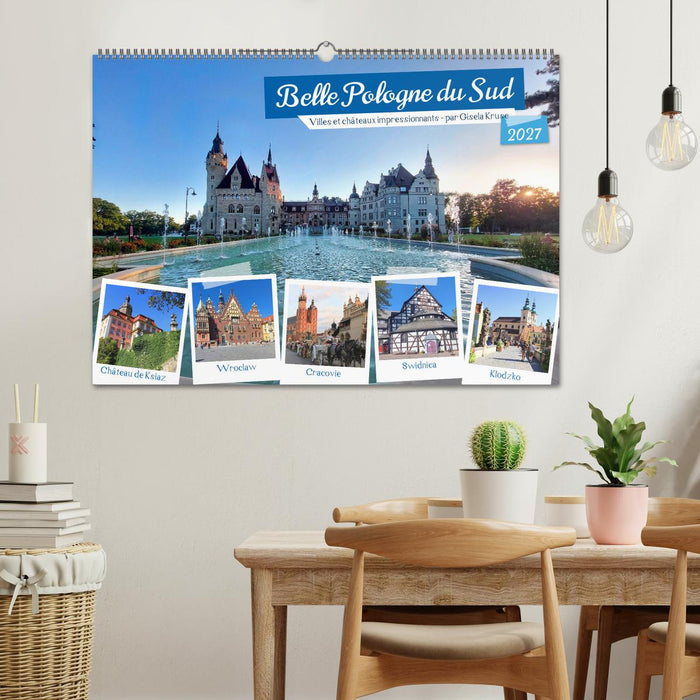 Belle Pologne du Sud (CALVENDO Calendrier mensuel 2027)