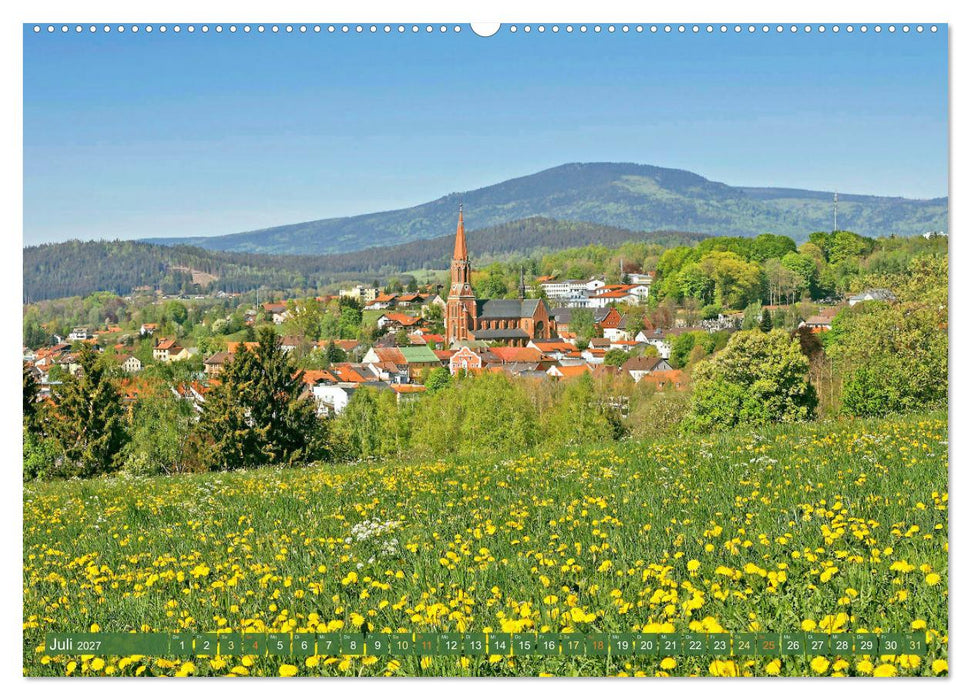 Arber, Rachel und Lusen: Der Hintere Bayerische Wald (CALVENDO Premium Wandkalender 2027)
