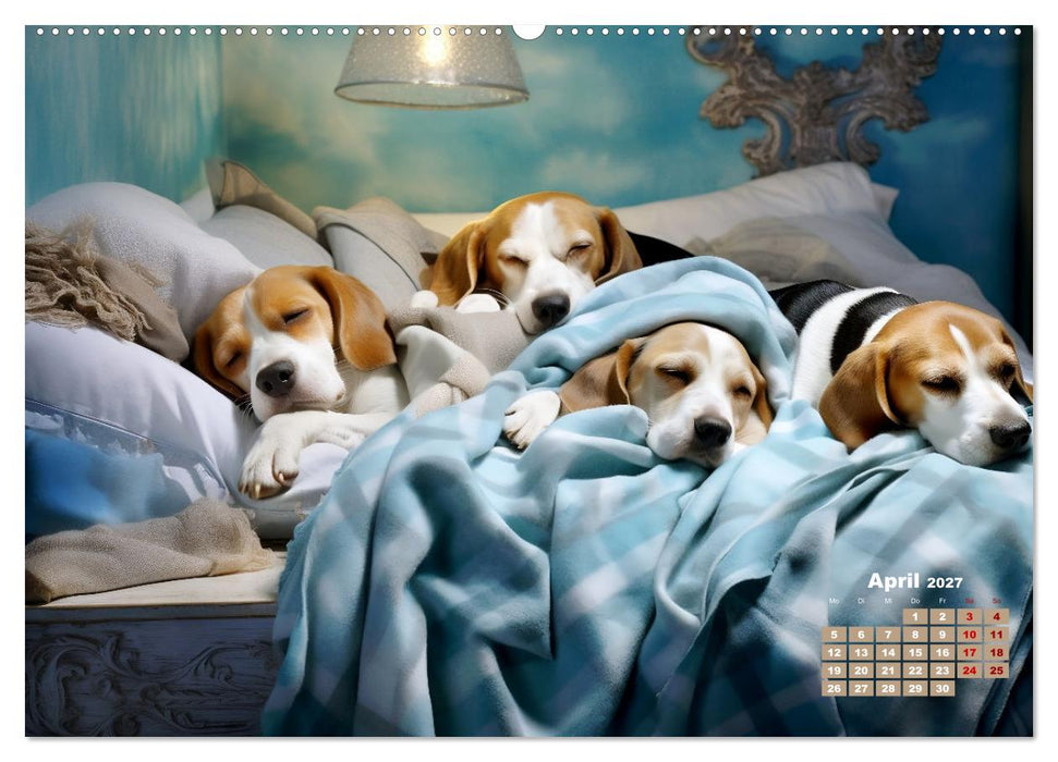 Lieblingsschlafplätze (CALVENDO Premium Wandkalender 2027)