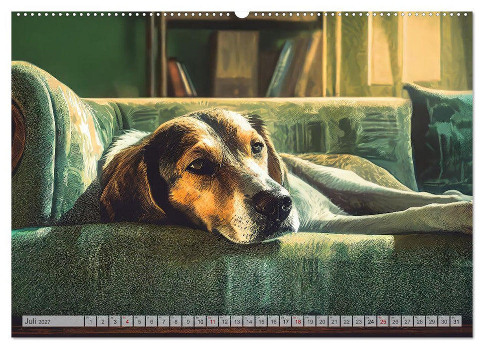 Nope - Heute Nicht (CALVENDO Premium Wandkalender 2027)