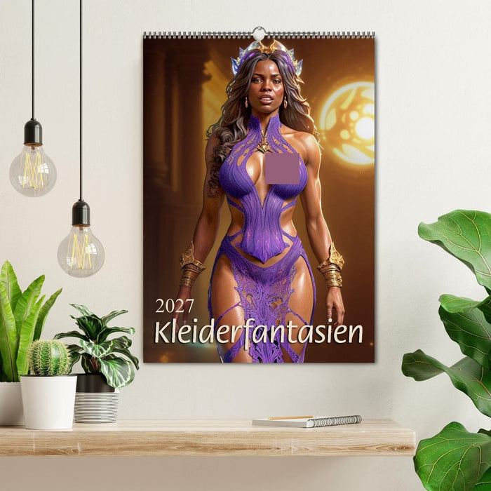 Kleiderfantasien (CALVENDO Wandkalender 2027)