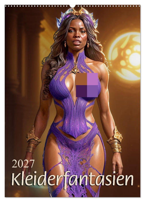Kleiderfantasien (CALVENDO Wandkalender 2027)