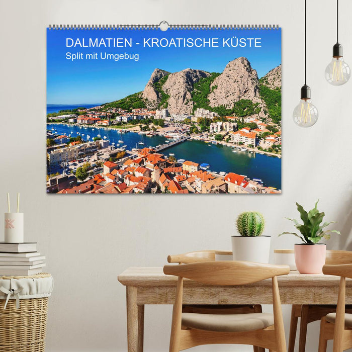 DALMATIEN - KROATISCHE KÜSTE - Split mit Umgebung (CALVENDO Wandkalender 2027)