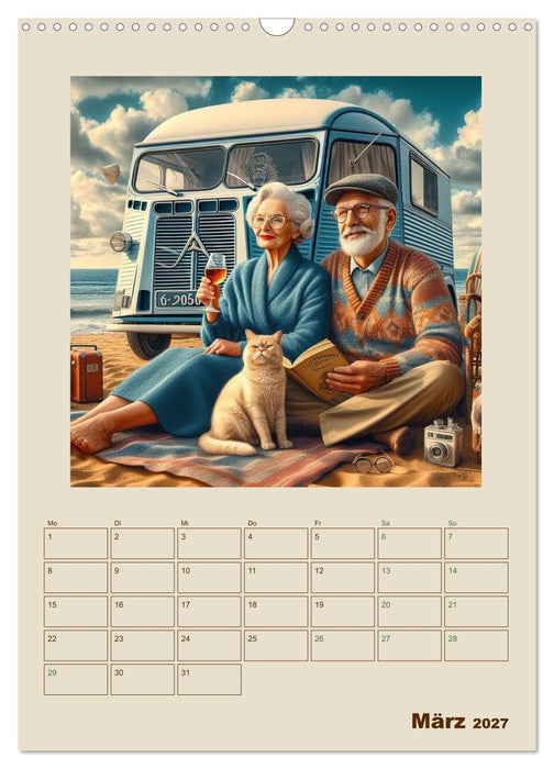 Campingromantik das Leben ist ein Abenteuer (CALVENDO Wandkalender 2027)