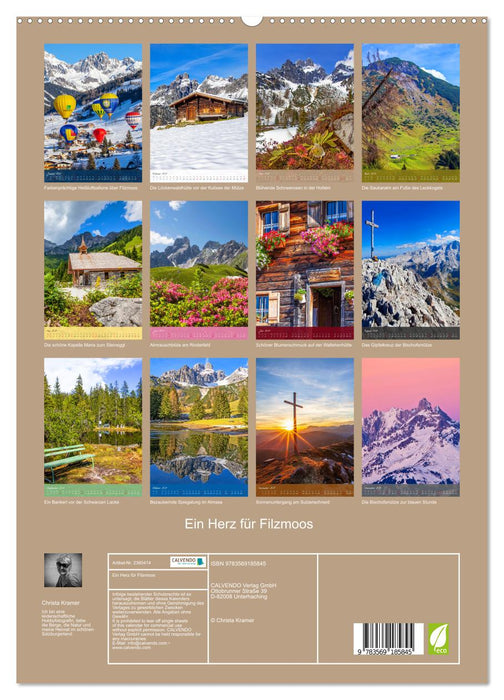 Ein Herz für Filzmoos (CALVENDO Premium Wandkalender 2027)