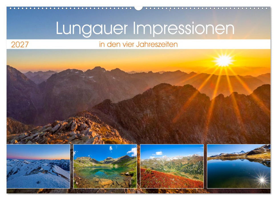 Lungauer Impressionen (CALVENDO Wandkalender 2027)