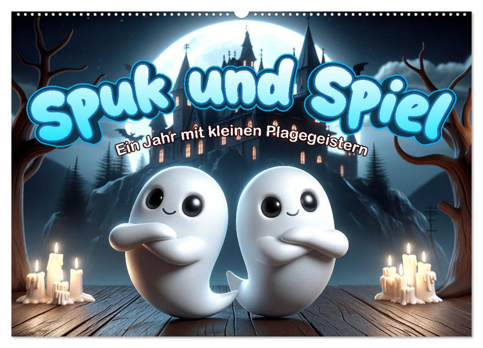 Spuk und Spiel: Ein Jahr mit kleinen Plagegeistern (CALVENDO Wandkalender 2027)