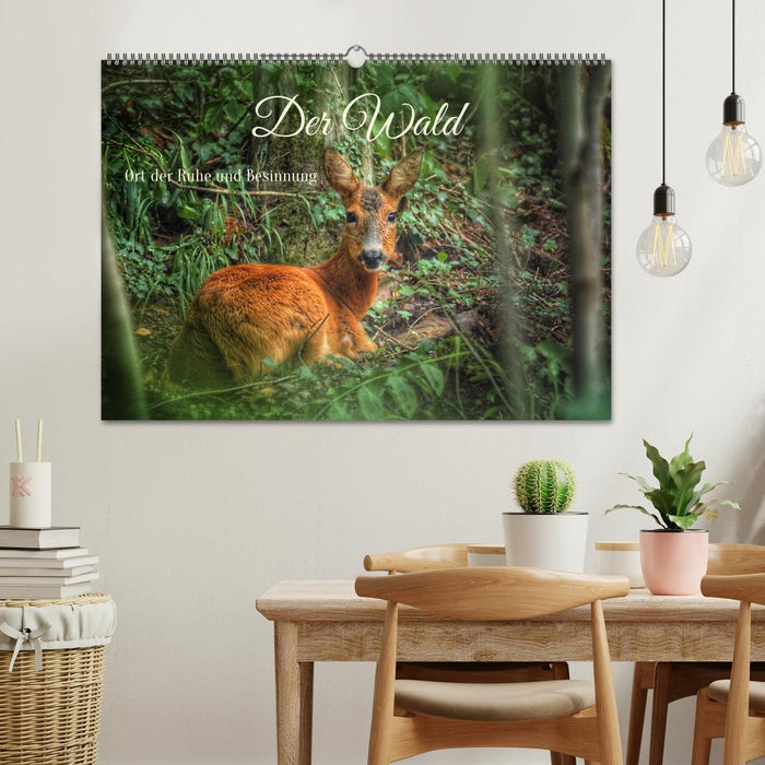 Der Wald - Ort der Ruhe und Besinnung (CALVENDO Wandkalender 2027)