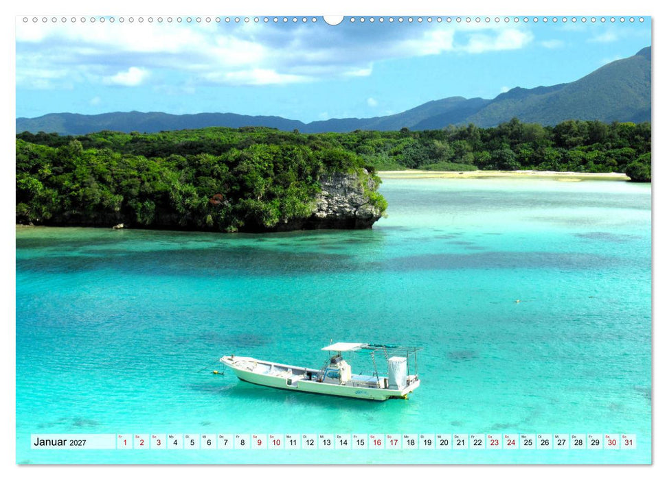 Ishigaki & Miyako - Subtropisches Inselparadies im Süden Japans (CALVENDO Premium Wandkalender 2027)