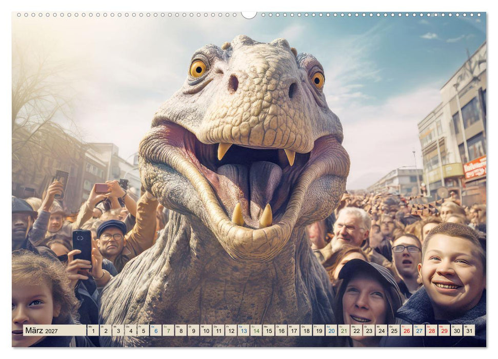 Gutmütige Giganten – Humorbilder (CALVENDO Wandkalender 2027)