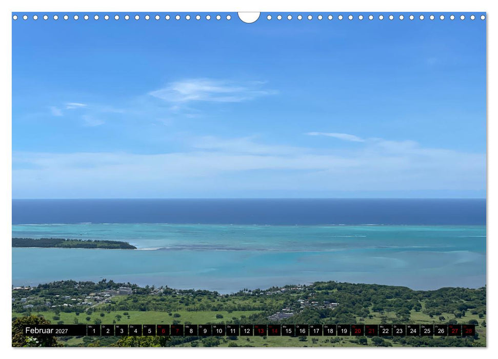 Mauritius Paradies im Indischen Ozean (CALVENDO Wandkalender 2027)