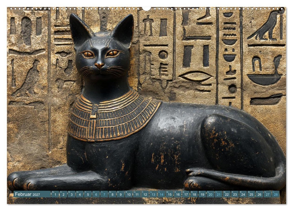 Papyrus-Propheten - KI-Enthüllungen aus der Vergangenheit (CALVENDO Wandkalender 2027)