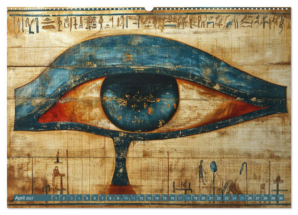 Papyrus-Propheten - KI-Enthüllungen aus der Vergangenheit (CALVENDO Wandkalender 2027)