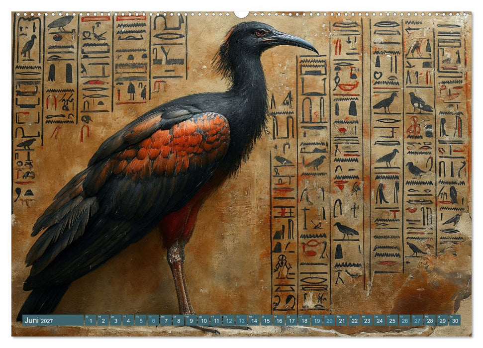 Papyrus-Propheten - KI-Enthüllungen aus der Vergangenheit (CALVENDO Wandkalender 2027)