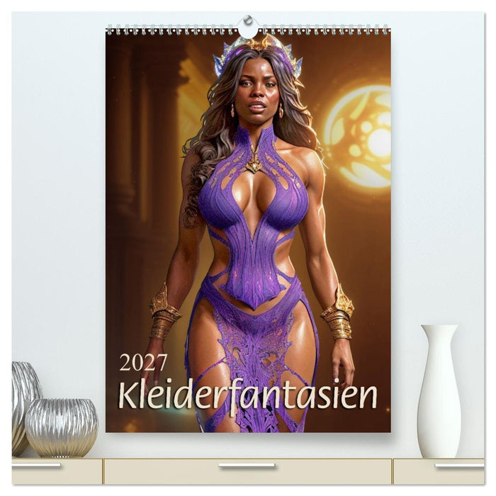 Kleiderfantasien (CALVENDO Premium Wandkalender 2027)