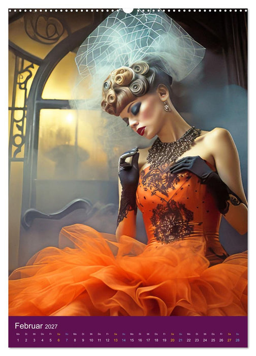 Burlesque Tänzerinnen - Verführerischer Tanz (CALVENDO Wandkalender 2027)