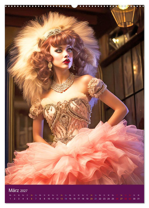 Burlesque Tänzerinnen - Verführerischer Tanz (CALVENDO Wandkalender 2027)