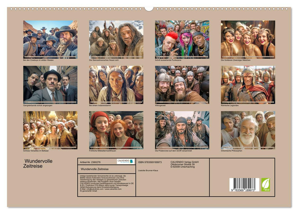 Wundervolle Zeitreise (CALVENDO Premium Wandkalender 2027)