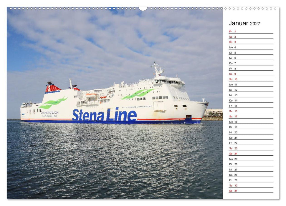 Warnemünde - maritim und bunt (CALVENDO Wandkalender 2027)