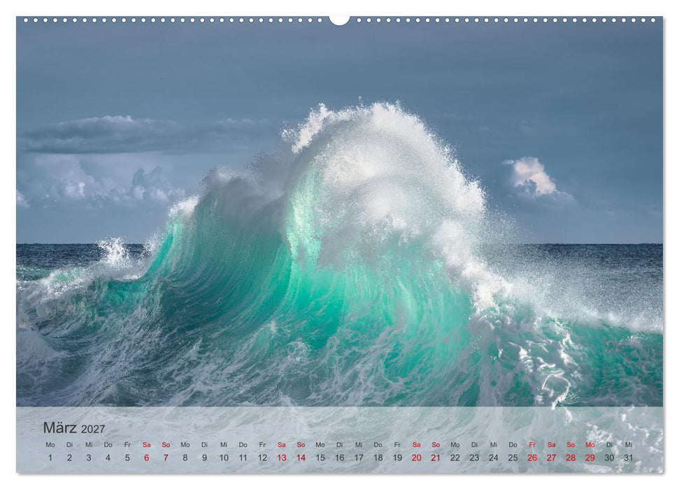 Rhapsodie in Blau (CALVENDO Premium Wandkalender 2027)