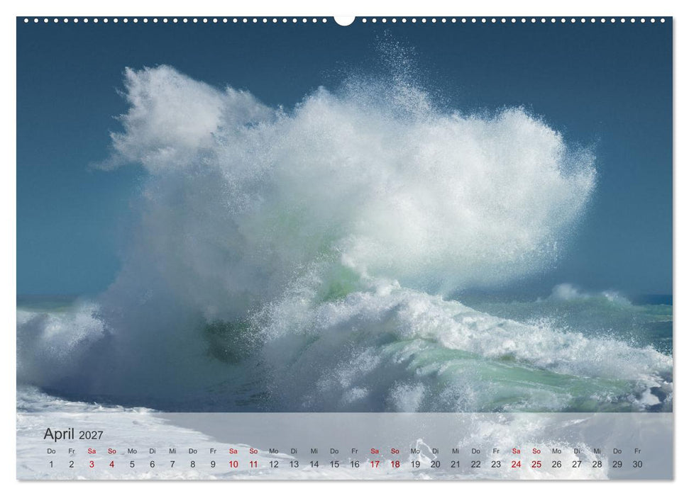 Rhapsodie in Blau (CALVENDO Premium Wandkalender 2027)