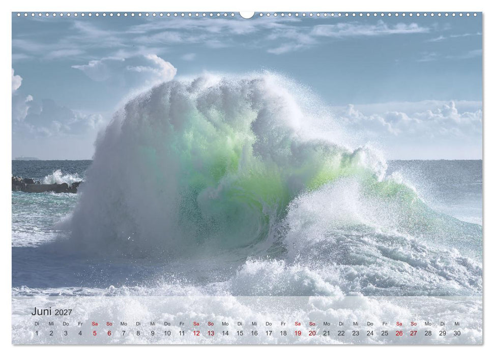 Rhapsodie in Blau (CALVENDO Premium Wandkalender 2027)