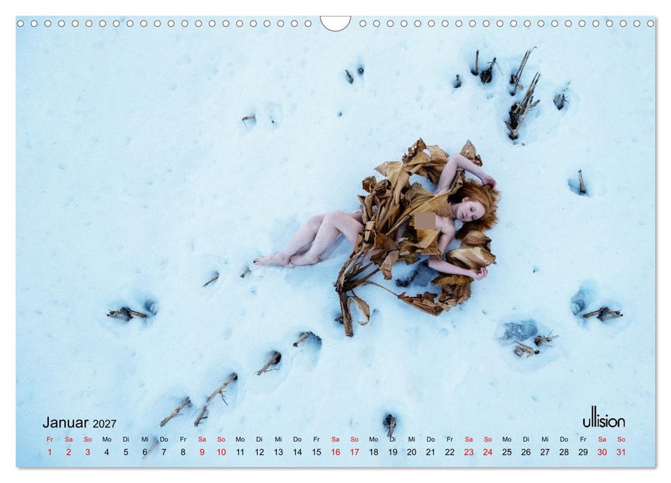 Poesie der Stille – Akt in der Natur (CALVENDO Wandkalender 2027)