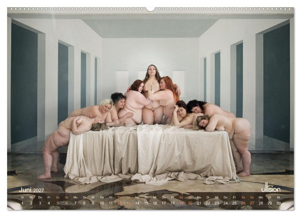Kurvenstolz - Ode an die Weiblichkeit (CALVENDO Wandkalender 2027)