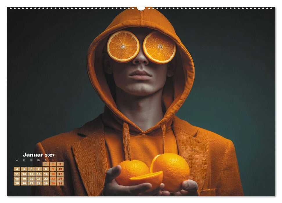 Orange ist das neue WOW! (CALVENDO Premium Wandkalender 2027)