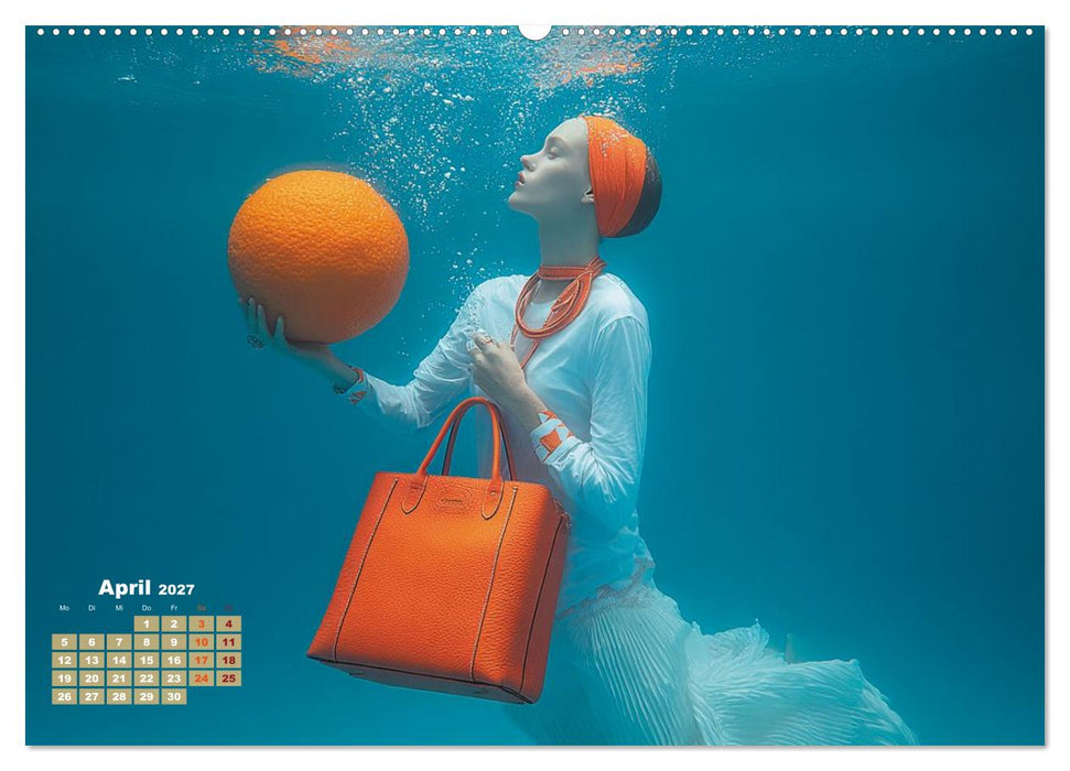 Orange ist das neue WOW! (CALVENDO Premium Wandkalender 2027)