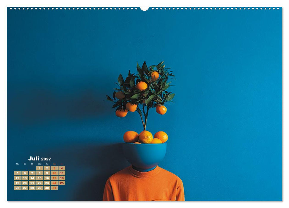 Orange ist das neue WOW! (CALVENDO Premium Wandkalender 2027)