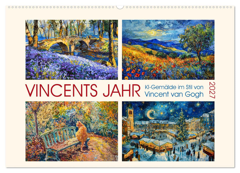Vincents Jahr (CALVENDO Wandkalender 2027)