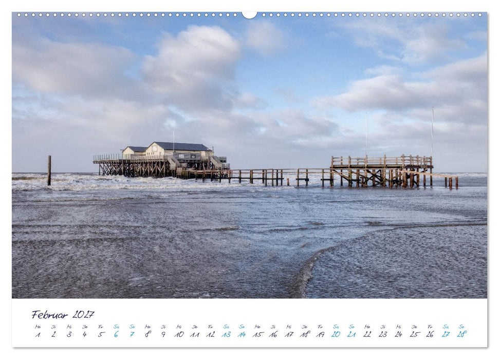 Nordfriesland - weiter Horizont, faszinierende Natur, idyllische Städte (CALVENDO Wandkalender 2027)