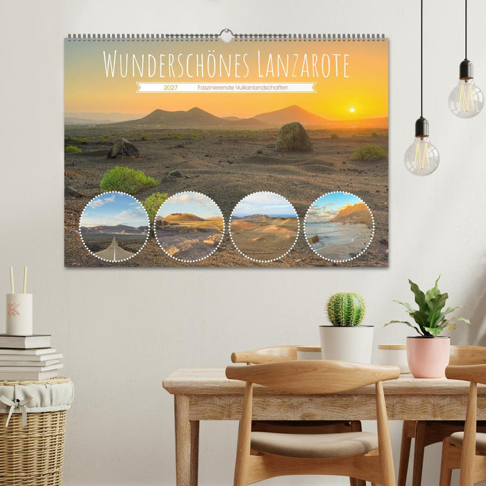 Wunderschönes Lanzarote (CALVENDO Wandkalender 2027)