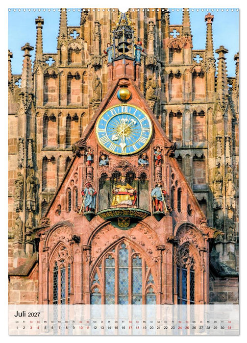 Nürnberg in Hochformat (CALVENDO Premium Wandkalender 2027)