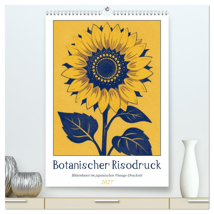 Botanischer Risodruck (CALVENDO Premium Wandkalender 2027)