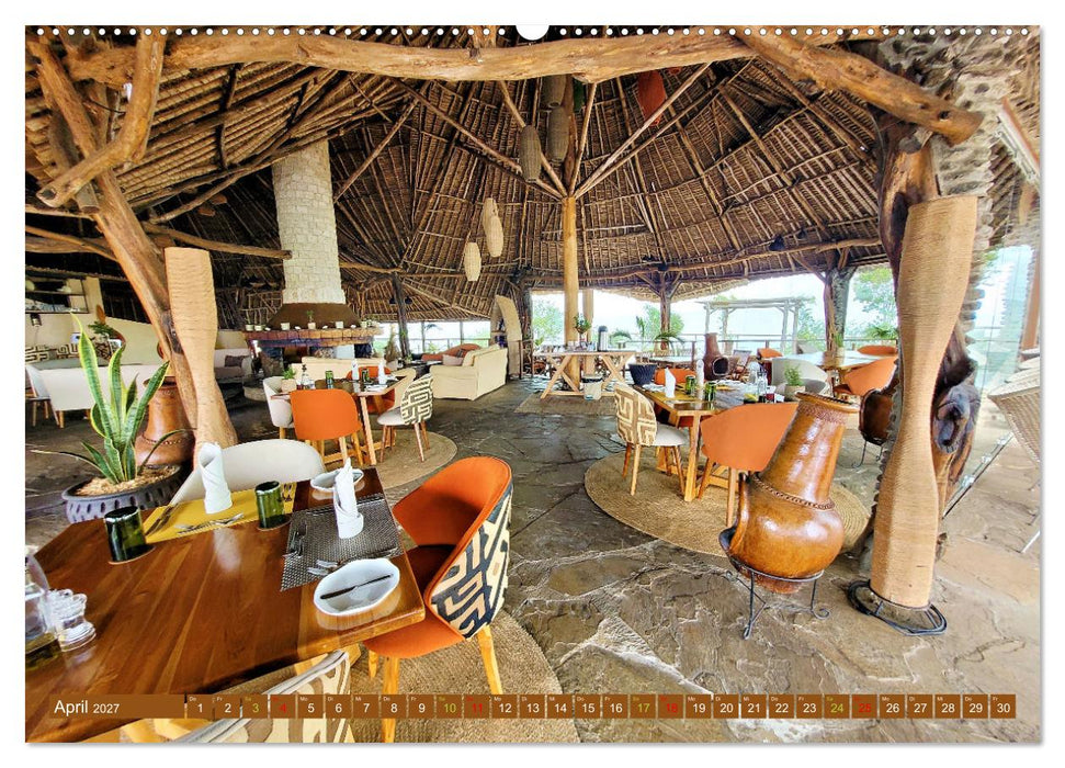 Im Einklang mit der Natur - Soroi Lions Bluff Lodge Kenia (CALVENDO Wandkalender 2027)
