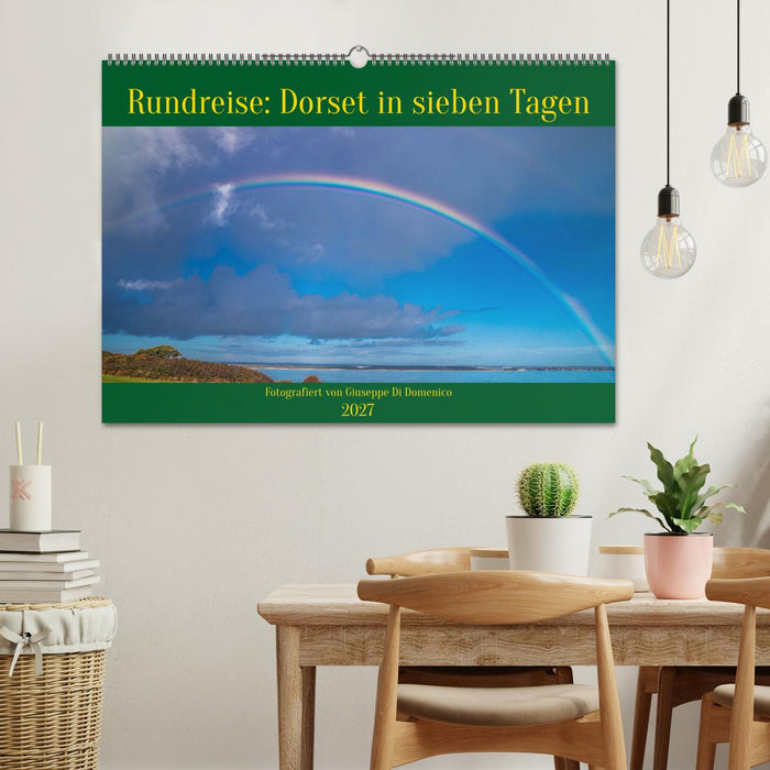 Rundreise: Dorset in sieben Tagen (CALVENDO Wandkalender 2027)