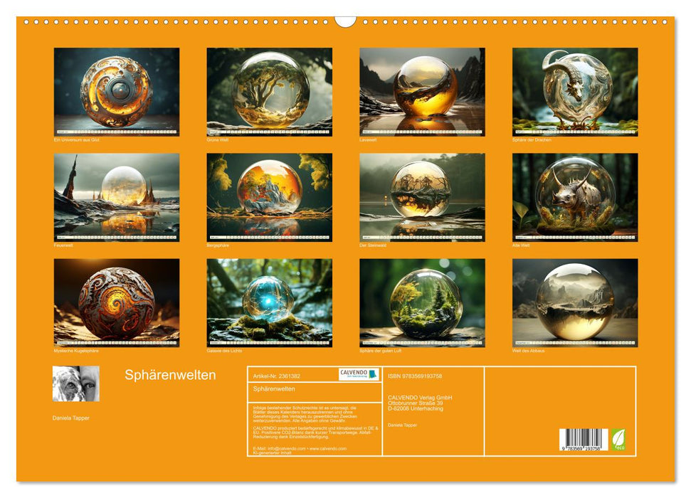Sphärenwelten (CALVENDO Wandkalender 2027)