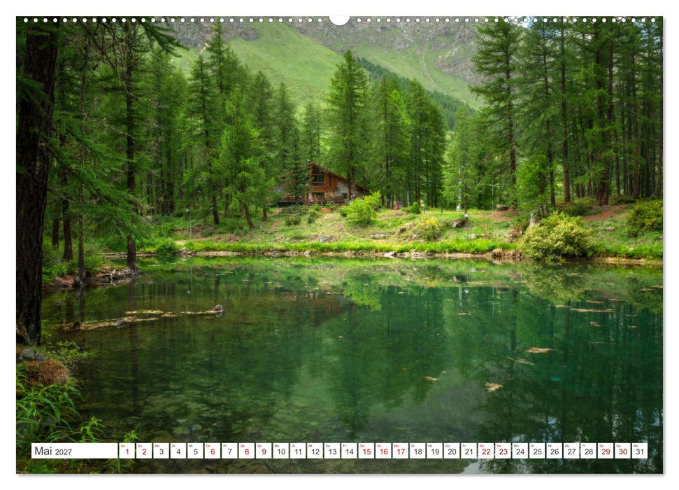 Natur im Aostatal (CALVENDO Wandkalender 2027)