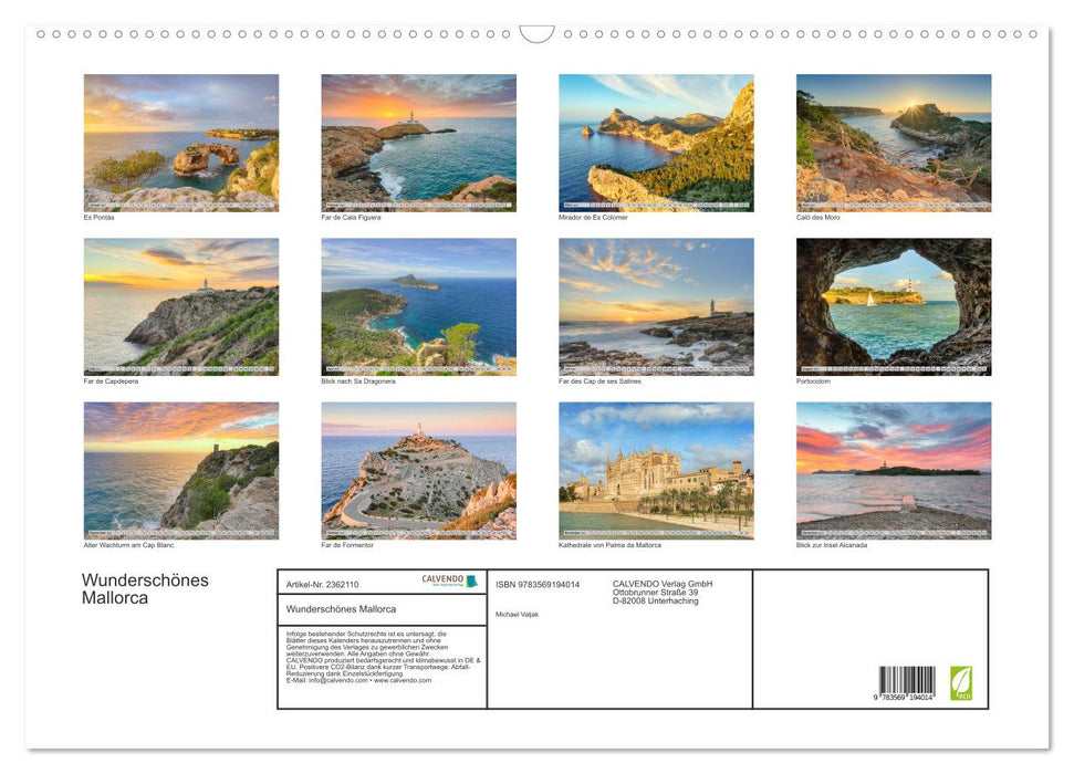 Wunderschönes Mallorca (CALVENDO Wandkalender 2027)