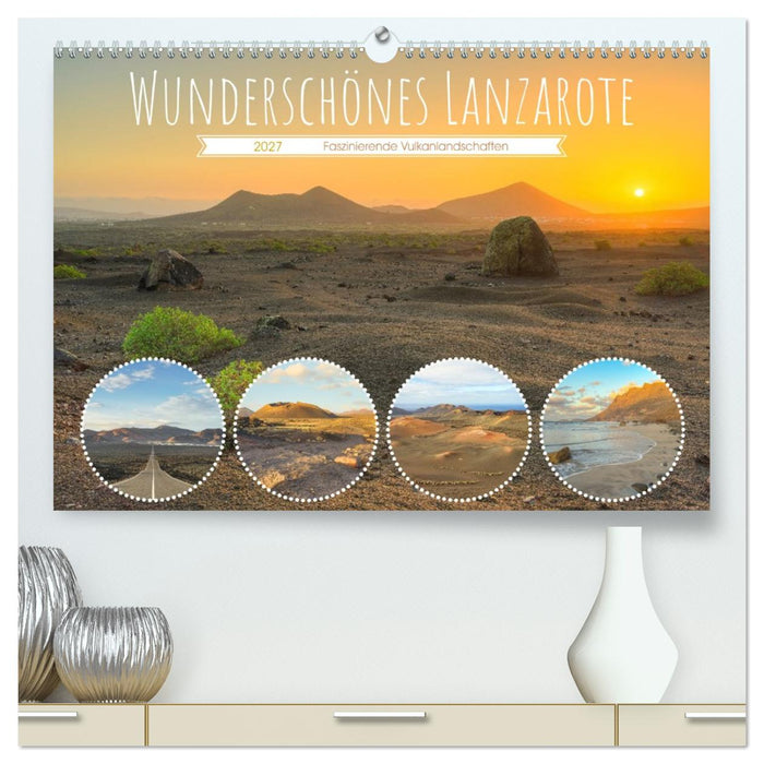 Wunderschönes Lanzarote (CALVENDO Premium Wandkalender 2027)