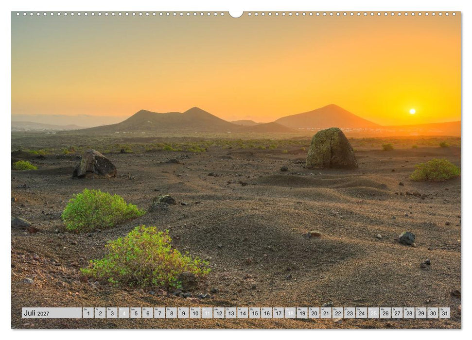 Wunderschönes Lanzarote (CALVENDO Premium Wandkalender 2027)